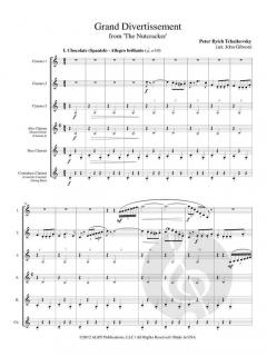 Grand Divertissement from The Nutcracker von Peter Iljitsch Tschaikowsky 