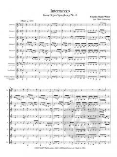 Intermezzo from Organ Symphony No. 6 von Charles-Marie Widor 