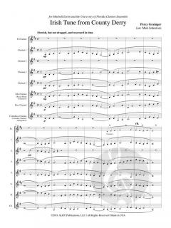 Irish Tune from County Derry von Percy Aldridge Grainger 