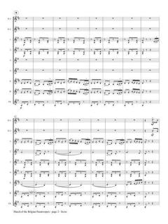 March of the Belgian Paratroopers von Pierre Leemans 