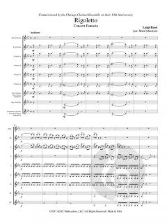 Rigoletto Concert Fantasia von Luigi Bassi 