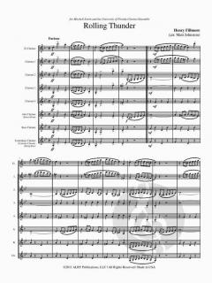 Rolling Thunder von Henry Fillmore 