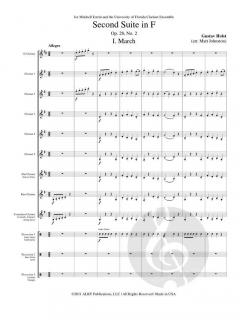 Second Suite in F op. 28, No.2 von Gustav Holst 