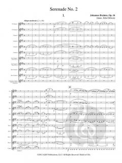 Serenade No. 2 von Johannes Brahms 