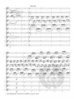 Sonata No. 6 in D Minor von Felix Mendelssohn Bartholdy 