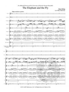 The Elephant and the Fly von Henri Adrien Louis Kling 