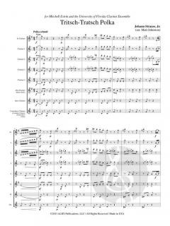 Tritsch-Tratsch Polka von Johann Strauss (Sohn) 