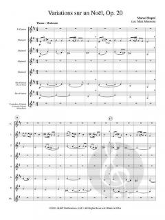 Variations sur un Noël op. 20 von Marcel Dupré 
