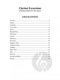 Clarinet Excursions von Matt Renzi 