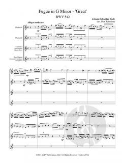 Fugue in G minor — ’Great’ von Johann Sebastian Bach 