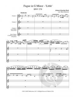 Fugue in G minor — ’Little' von Johann Sebastian Bach 