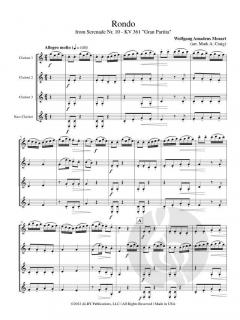 Rondo from Gran Partita von Wolfgang Amadeus Mozart 