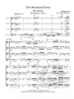 2 Brazilian Choros - Meu Beguin and Ternura 