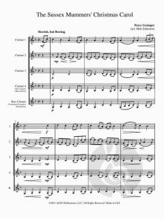 Sussex Mummers Christmas Carol von Percy Aldridge Grainger 