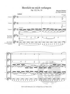 Herzlich tut mich verlangen von Johann Sebastian Bach 