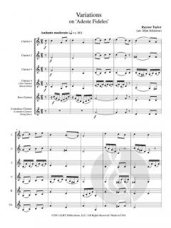 Variations on ‘Adeste Fideles’ von Raynor Taylor 