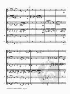 Variations on ‘Adeste Fideles’ von Raynor Taylor 