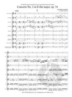 Concerto No. 2 in E-flat major op. 74 von Carl Maria von Weber 