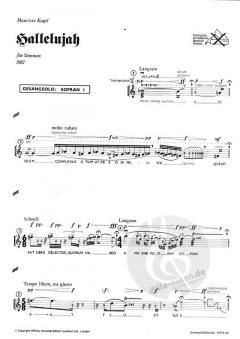 Hallelujah (Mauricio Kagel) 