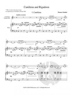 Cantilena and Rigadoon von Thomas Schudel 