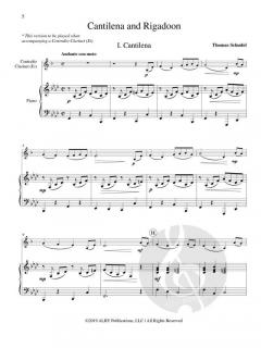 Cantilena and Rigadoon von Thomas Schudel 