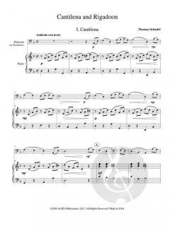 Cantilena and Rigadoon von Thomas Schudel 