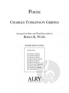 Poem von Charles T. Griffes 