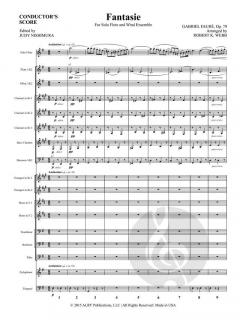 Fantasie  von Gabriel Fauré 