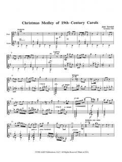 Christmas Medley of 19th Century Carols 