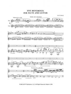 5 Movements von Matthew Von Doran 