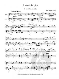 Sonatina Tropical von Jose Lezcano 