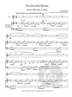 2 Favorite Hymns (Nearer My God and Rock of Ages) 