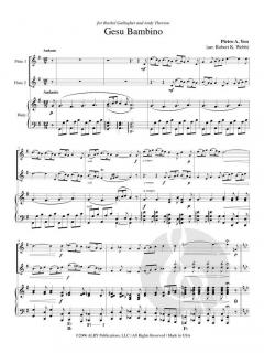 Jesu Bambino - Flute(s) and Harp von Pietro Yon 