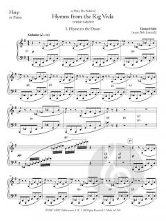 Hymns from Rig Veda von Gustav Holst 