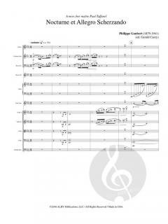 Nocturne et Allegro Scherzando von Philippe Gaubert 