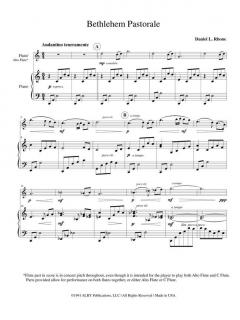 Bethlehem Pastorale von Daniel L. Rhone 