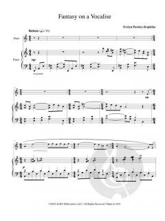 Fantasy on a Vocalise von Evelyn Pursley-Kopitzke 