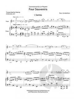 4 Souvenirs von Paul Schoenfeld 