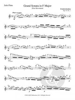 Grand Sonata in F Major op. 57, No. 1 (First Movement) von Friedrich Kuhlau 