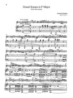 Grand Sonata in F Major op. 57, No. 1 (First Movement) von Friedrich Kuhlau 