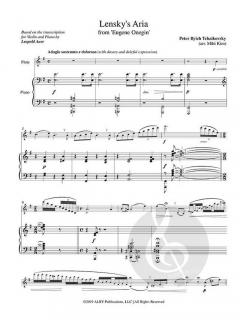 Lensky Aria from 'Eugene Onegin' von Peter Iljitsch Tschaikowsky 