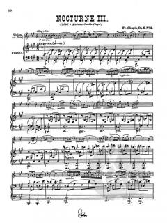 Nocturnes von Frédéric Chopin 