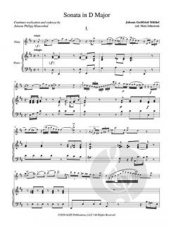 Sonata in D Major von Johann Gottfried Müthel 