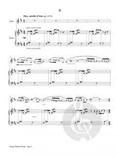 3 Songs Without Words von Hinse Mutter 