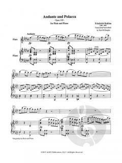 Andante and Polacca von Friedrich Kuhlau 