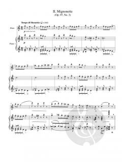 From Grandmother's Garden fo Flute and Piano von Amy Beach 