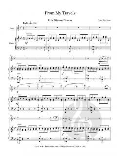 From My Travels (Piano Reduction) von Peter Davison 