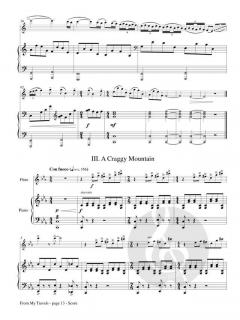 From My Travels (Piano Reduction) von Peter Davison 