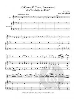 O Come, O Come Emmanuel and Angels O'er the Fields 