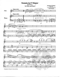 3 Sonatas, Vol. III: Sonata in F Major op. 79, No. 3 von Friedrich Kuhlau 